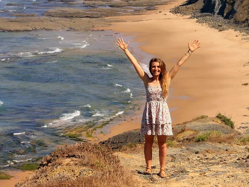 India on the beach