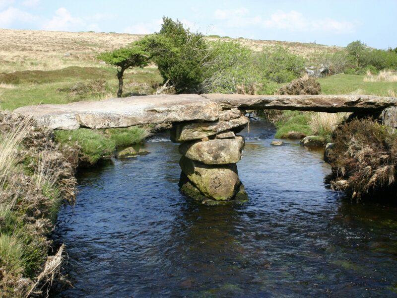 bridge over water to demonstrate bridging the gap