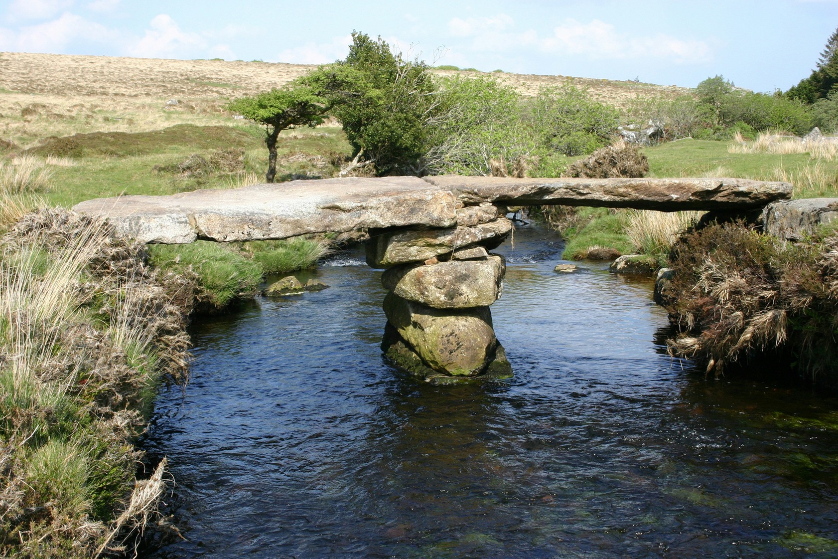 bridge over water to demonstrate bridging the gap